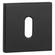 VDS szyld kwadratowy WK R67F rozeta na klucz Fit czarna 49-0081