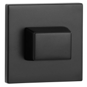 VDS szyld kwadratowy WC R67F rozeta na klucz Fit czarna 49-0083