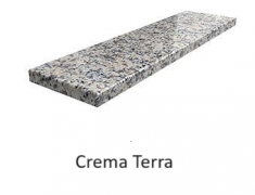 Parapet granitowy Crema Terra 3 cm