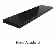 Parapet granitowy Nero Assoluto 3 cm