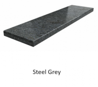 Parapet granitowy Steel Grey 3 cm